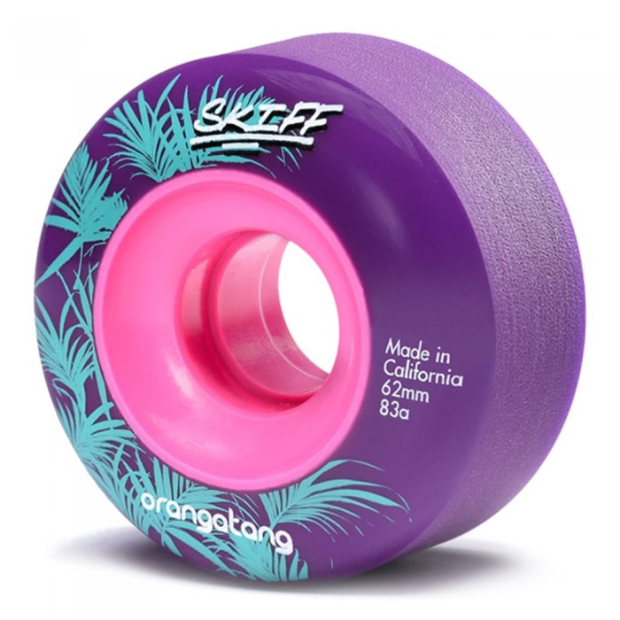 Set 4 roti Longboard Orangatang 62mm Skiff 83A Purple