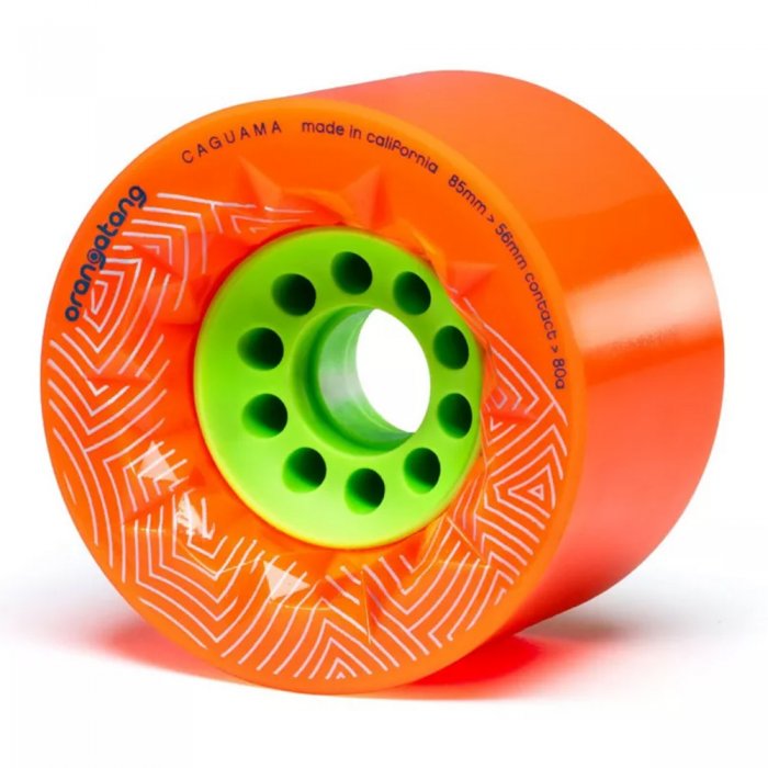 Set 4 roti Longboard Orangatang Caguama 85mm/80a Orange