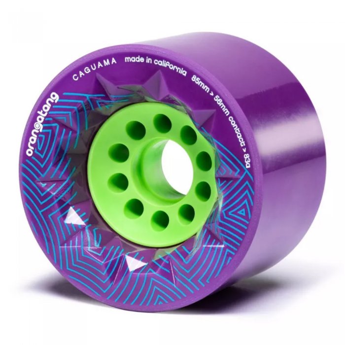 Set 4 roti Longboard Orangatang Caguama 85mm/83a Purple