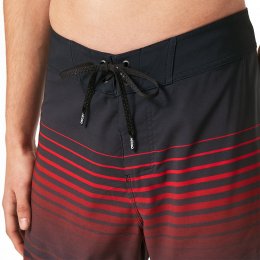 Pantaloni scurti apa Oakley Fade Out 21 RC Black/Red Stripes