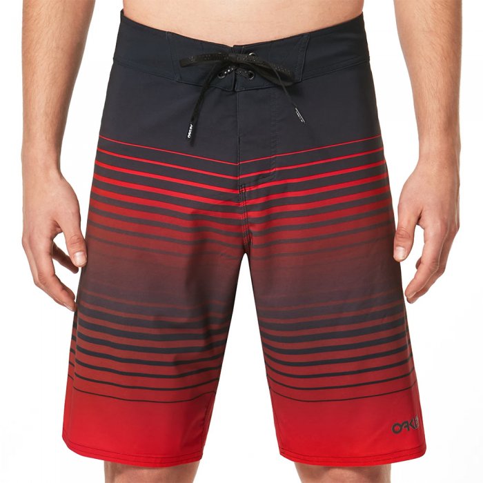 Pantaloni scurti apa Oakley Fade Out 21 RC Black/Red Stripes