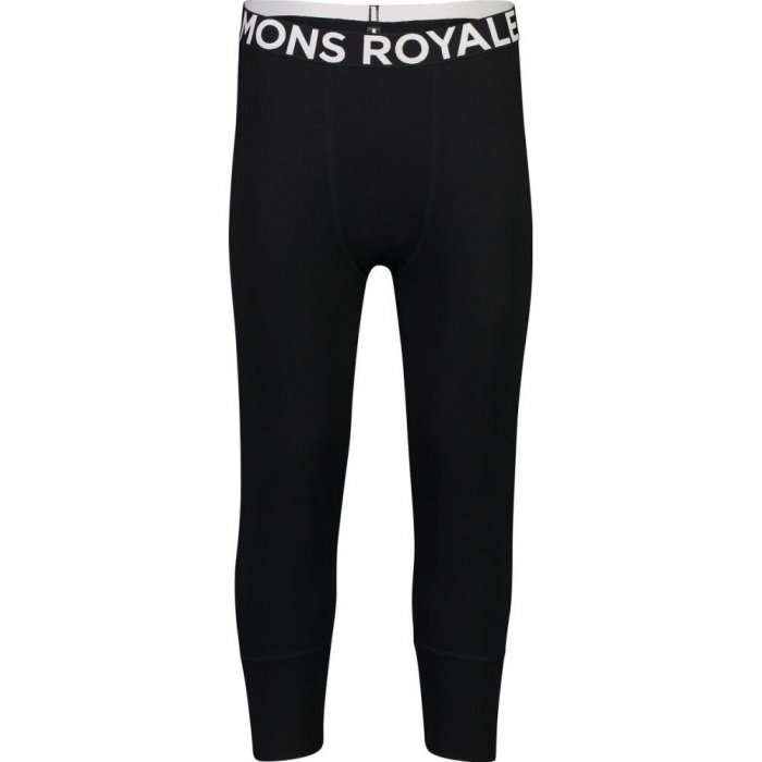 Pantaloni Corp Mons Royale Mens Shaun-Off 3/4 Black