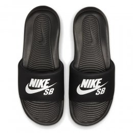 Papuci Nike SB Victori One Black/Black/White