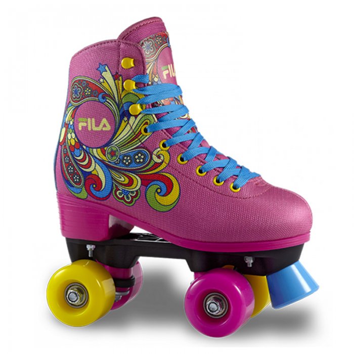 Patine cu rotile Fila Bella Pink - Click Image to Close