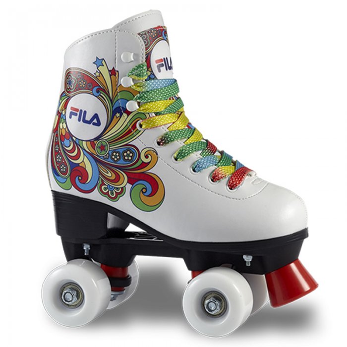 Patine cu rotile Fila Bella White - Click Image to Close