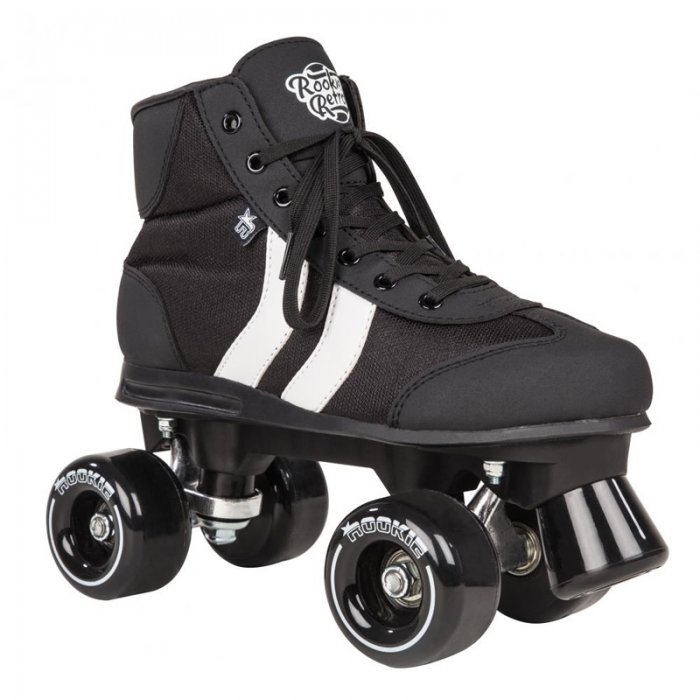 Patine cu rotile Rookie Retro V2-1 Black/White