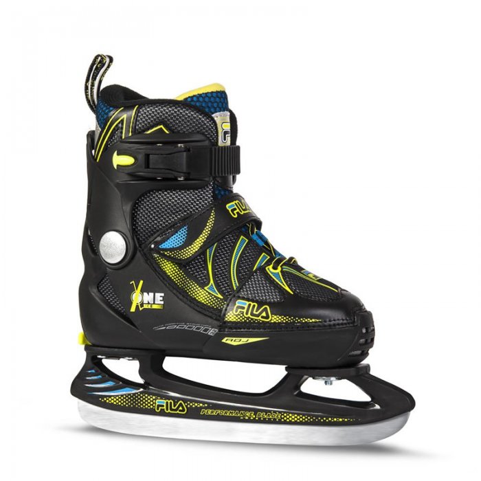 Patine copii Fila X-One Black Yellow