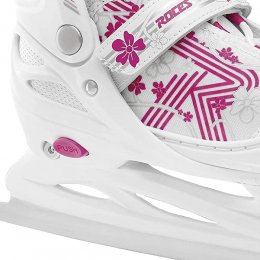 Patine copii Roces Jokey Ice 3 White/Pink