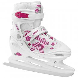 Patine copii Roces Jokey Ice 3 White/Pink