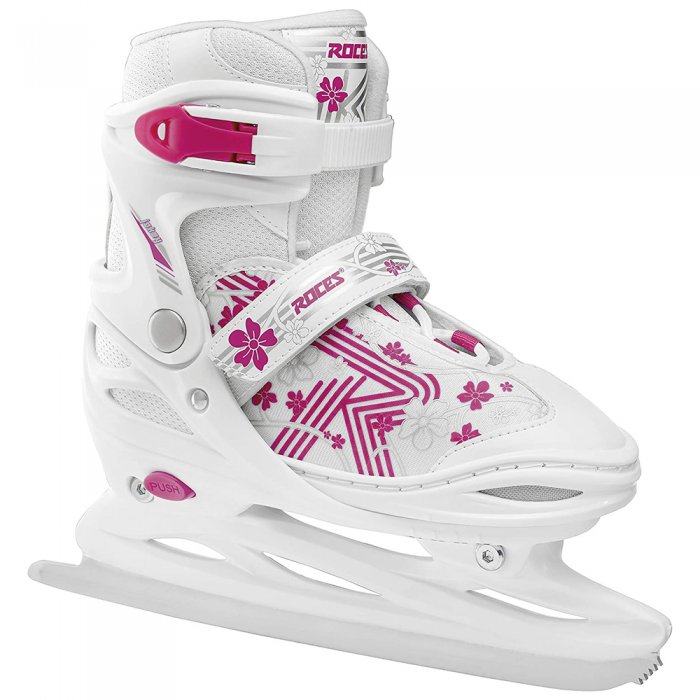 Patine copii Roces Jokey Ice 3 White/Pink - Click Image to Close