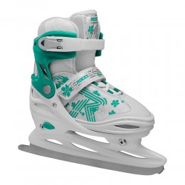 Patine copii Roces Jokey Ice 3.0 Girl White/Turquoise