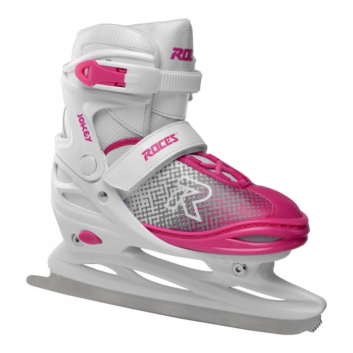 Patine copii Roces Jokey Ice X Girl White/Pink