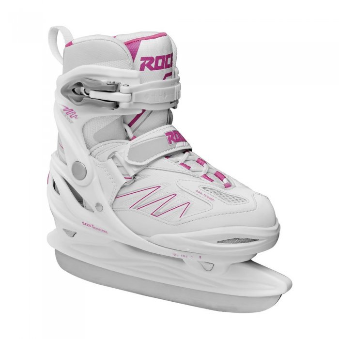 Patine copii Roces Moody Ice 2 Girl white/fuchsia