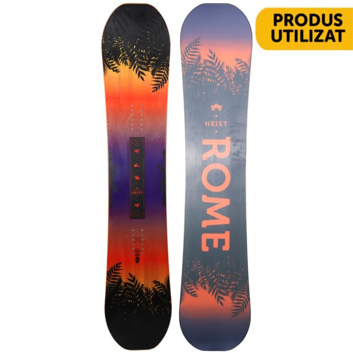 Placa Snowboard Rome Heist 147 2020 Produs Utilizat