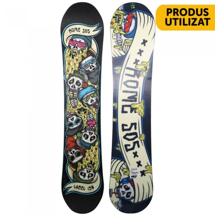 Placa snowboard Rome Label 130 2018 Produs Utilizat