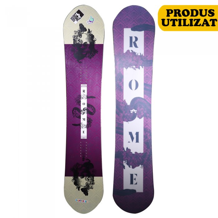 Placa Snowboard Rome Lo-Fi Rocker 149 2019 - Produs Utilizat