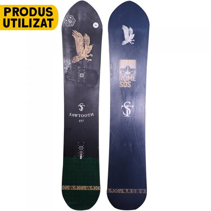 Placa snowboard Rome Sawtooth 157 2018 - Produs Utilizat
