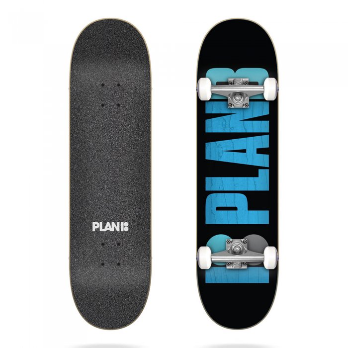Skateboard Plan B Mix Match Blue 8.5inch