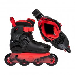 Role Powerslide Kids Jet Black/Red