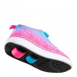 Heelys Pro 20 X2 Cyan/Neon Pink/White