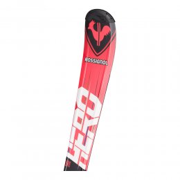 Schiuri Rossignol Hero JR 100-140 + legaturi Kid 4 GW Black 23/24