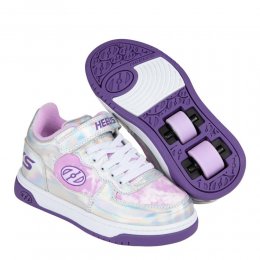 Heelys Reserve Low X2 Silver Holo/ Lavender