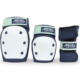 Set Protectii Rekd Heavy Duty Triple Pad Blue/Mint