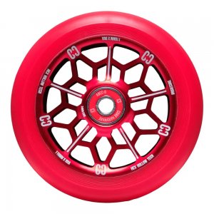 Roata Trotineta Core Hex Hollow 110mm Red