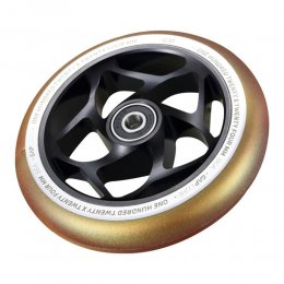 Roata Trotineta Blunt 120mm x 24mm Gap Core Tri Bearing Black/Gold