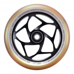 Roata Trotineta Blunt 120mm x 24mm Gap Core Tri Bearing Black/Gold