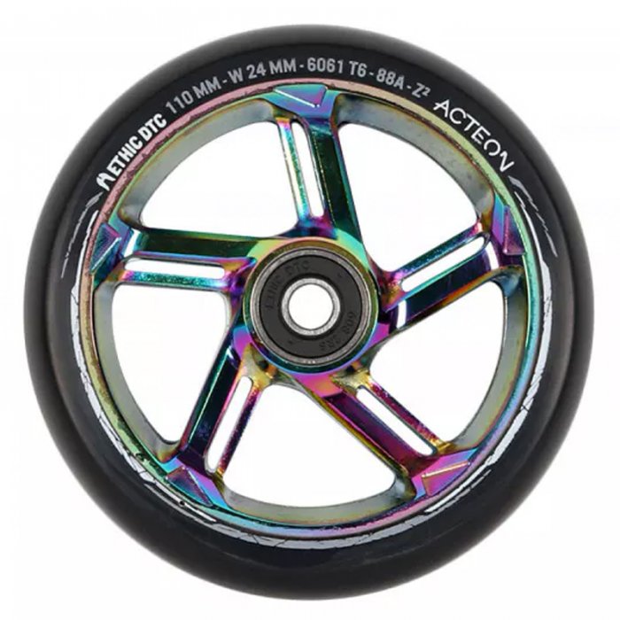 Roata Trotineta Ethic DTC Acteon 110mm Rainbow