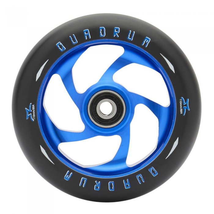 Roata Trotineta AO Quadrum 110mm Blue + Abec 7