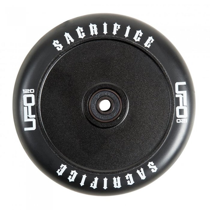 Roata Trotineta Sacrifice UFO 120mm + Abec 11 black/black