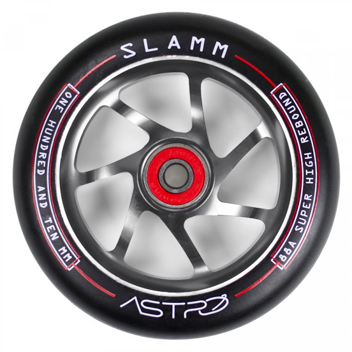 Roata trotineta Slamm Astro 110mm titanium + Abec 9 - Click Image to Close