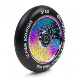 Roata trotineta Slamm 110mm Gyro Hollow Core Neochrome + Abec 9