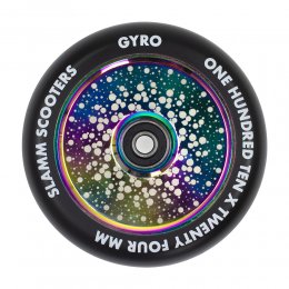 Roata trotineta Slamm 110mm Gyro Hollow Core Neochrome + Abec 9