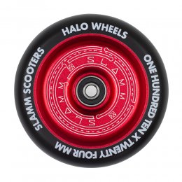 Roata trotineta Slamm 110mm Halo Deep Dish Red + Abec 9