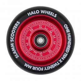 Roata trotineta Slamm 110mm Halo Deep Dish Red + Abec 9