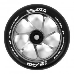 Roata Trotineta Slamm 110mm Team Black/Silver + Abec 9