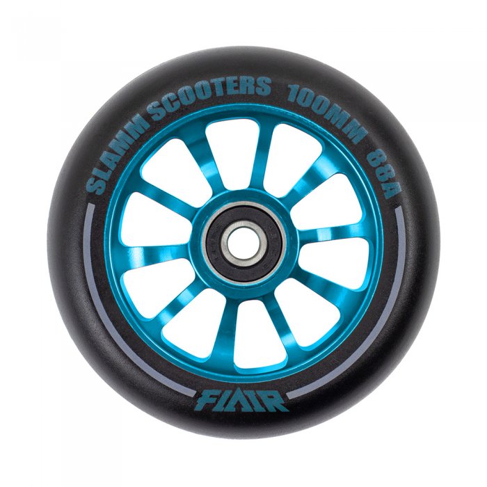 Roata trotineta Slamm Flair 2.0 100mm Blue + Abec 9