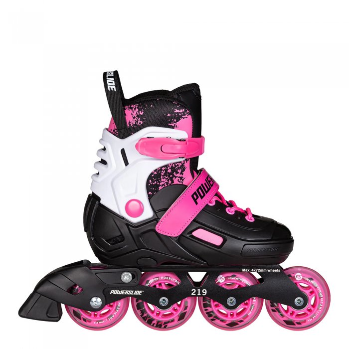 Role Powerslide Kids Khaan Magic Black/White/Pink