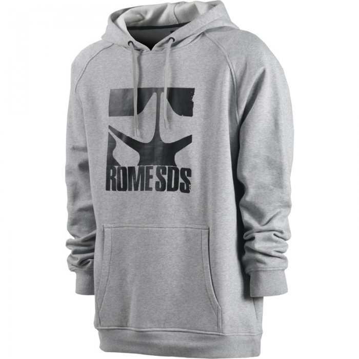 Hanorac Rome Logo Pullover Heather Grey