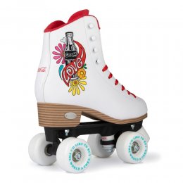 Patine cu rotile Rookie Coca-Cola Love White