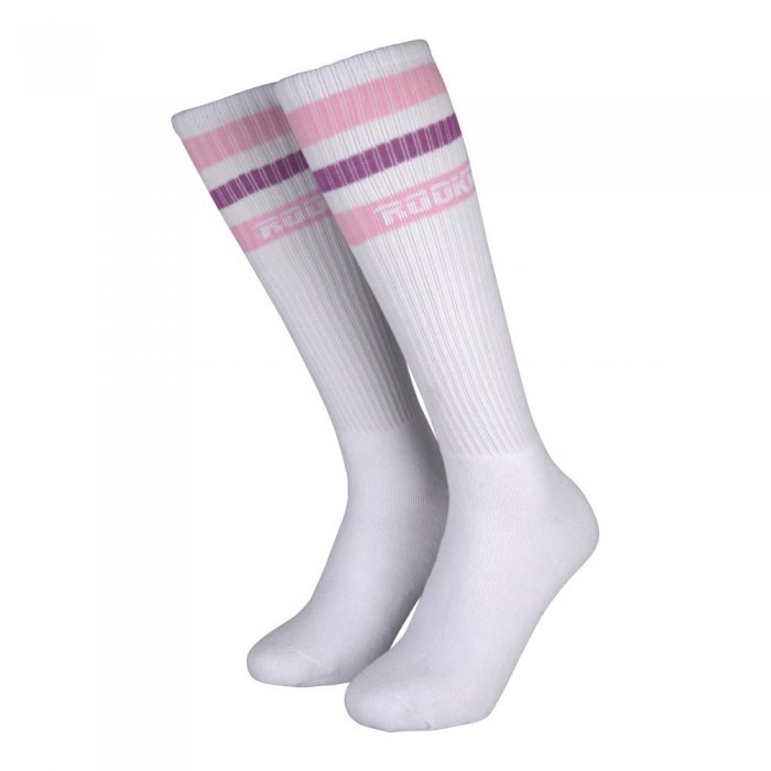 Sosete Rookie Roller White/Pink/Purple