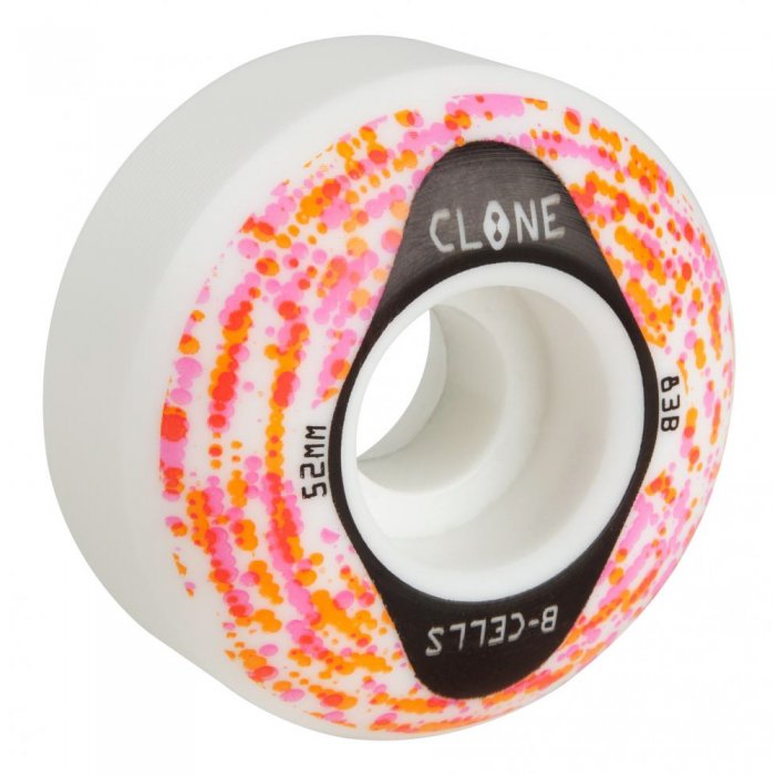 Set 4 roti skateboard Alien Workshop Clone B Cell White 52mm