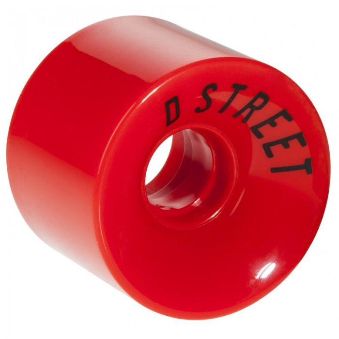Set 4 Roti Cruiser D STREET 59mm/78A rosii