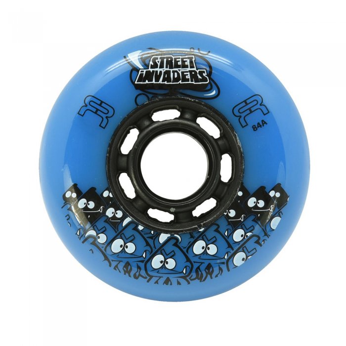 Set 8 Roti FR Street Invaders Albastre 72mm/84a