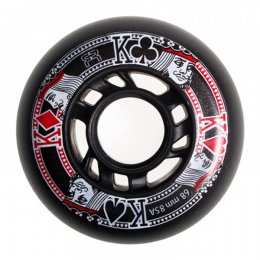 Set 8 Roti FR Street Kings Black 68mm/85a