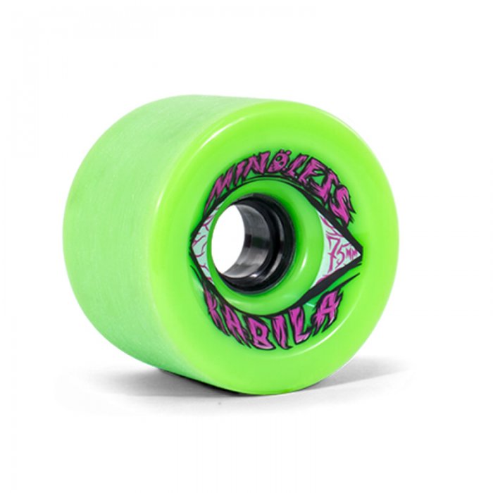 Set 4 roti Longboard Mindless Longboards Voodoo Kabila 75mm/78A green