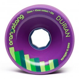 Set 4 roti Longboard Orangatang 75mm Durian Purple